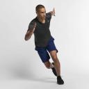 Nike Legend 2.0 Short Sleeve V-Neck Tee Black/Anthracite/Heather/Matte Silver