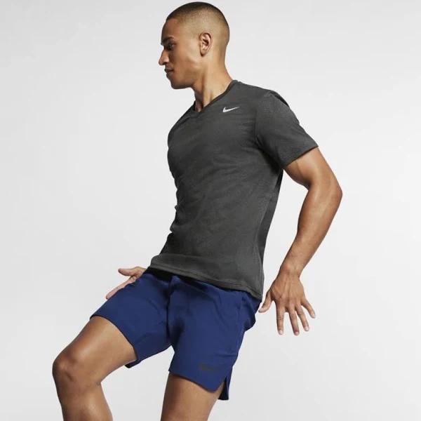 Nike Legend 2.0 Short Sleeve V-Neck Tee Black/Anthracite/Heather/Matte Silver