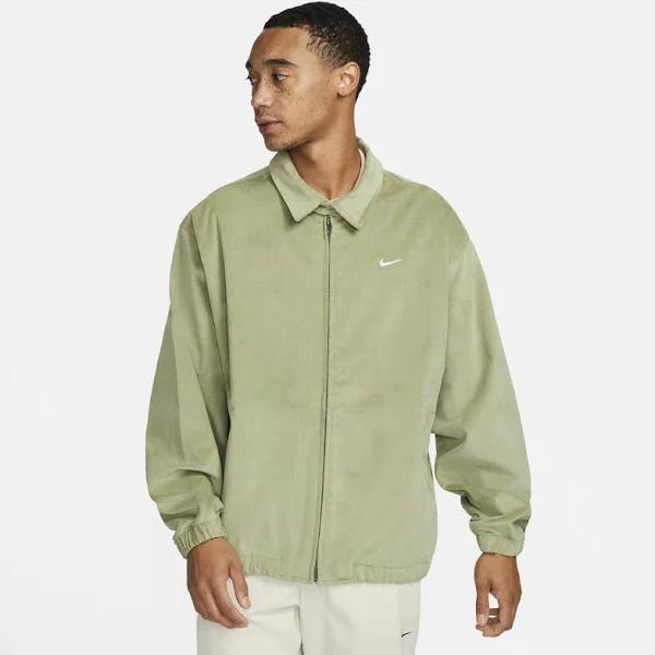 Nike Life Men's Harrington Jacket Oil Green/ White