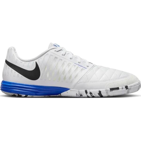 Nike Lunar Gato II Indoor Soccer Shoes, Men's, M13/W14.5, White/Black