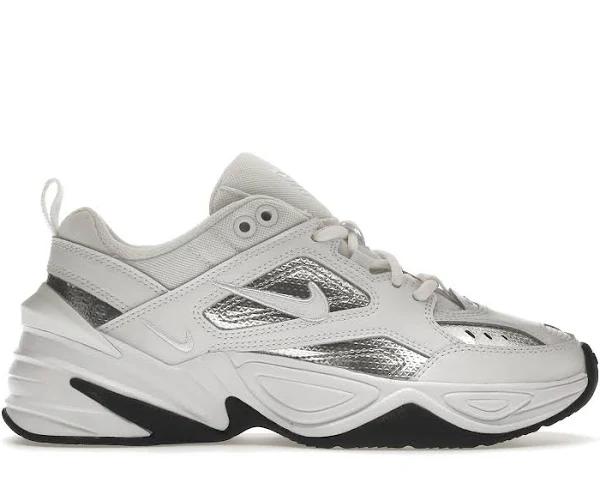 Nike M2K Tekno White Metallic Silver Black (Women's)