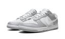 Nike - Men - Rubber - Dunk Low Retro Sneakers - 13 - Grey