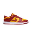 Nike - Men - Rubber - Dunk Low Retro Sneakers - 6.5 - Red