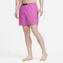 Nike Men's 16" Voyage Belted Cargo Swim Trunks - Active Fuchsia - Swimoutlet.com