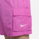Nike Men's 16" Voyage Belted Cargo Swim Trunks - Active Fuchsia - Swimoutlet.com