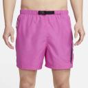 Nike Men's 16" Voyage Belted Cargo Swim Trunks - Active Fuchsia XXL - Swimoutlet.com