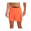 Nike Men's 16" Voyage Belted Cargo Swim Trunks - Black XL - Swimoutlet.com