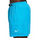 Nike Men's 16" Voyage Belted Cargo Swim Trunks - Blue Lightning - Swimoutlet.com
