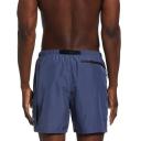 Nike Men's 16" Voyage Belted Cargo Swim Trunks - Diffused Blue - Swimoutlet.com