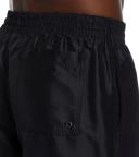 Nike Men's 18" Essential Logo Lap Swim Trunks - Black XXL | Polyester - Swimoutlet.com
