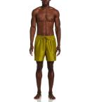 Nike Men's 18" Essential Logo Lap Swim Trunks - Moss XXL | Polyester - Swimoutlet.com