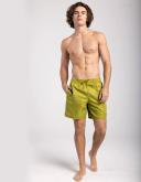 Nike Men's 18" Essential Logo Lap Swim Trunks - Moss XXL | Polyester - Swimoutlet.com
