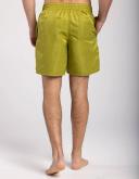 Nike Men's 18" Essential Logo Lap Swim Trunks - Moss XXL | Polyester - Swimoutlet.com