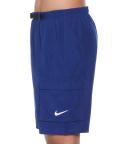 Nike Men's 20" Belted Packable Swim Trunks - Deep Royal Blue - Swimoutlet.com