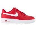 Nike Men's Air Force 1 Shoe - University Red/White US Size 11