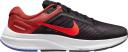 Nike Men's Air Zoom Structure 24 Shoes Running Shoes (Black/Bright Crimson) 10 US