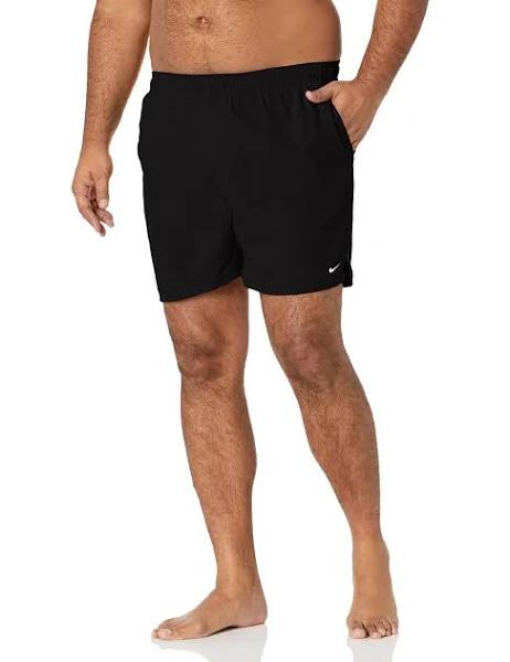 Nike Men's Board Short Black 7" Volley Swim Shorts L