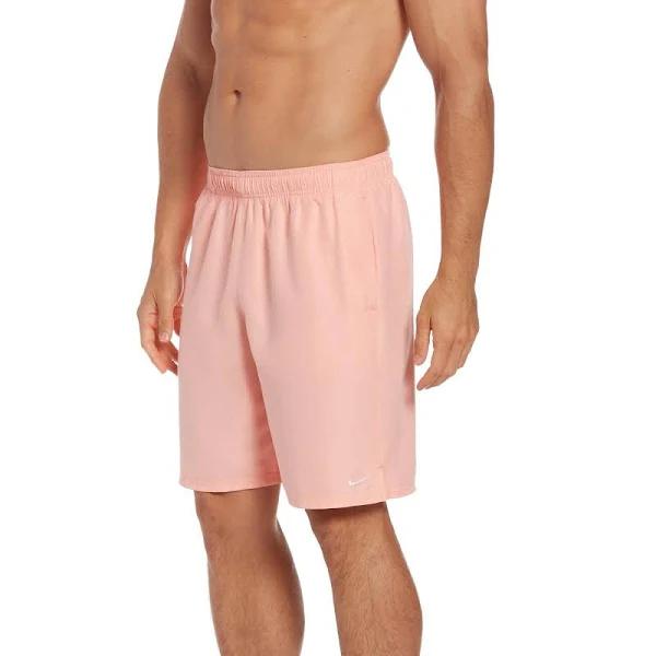 Nike Men's Board Short Bleached Coral 9" Volley Swim Shorts M