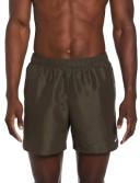 Nike Men's Board Short Iron Gray & Pink Logo Jackknife 7'' Volley Swim Shorts L
