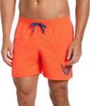 Nike Men's Board Short Photo Blue Electric Floral Icon 5'' Volley Swim Shorts L