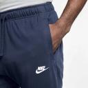 Nike Men's Club Jersey Joggers (Midnight Navy/White) M