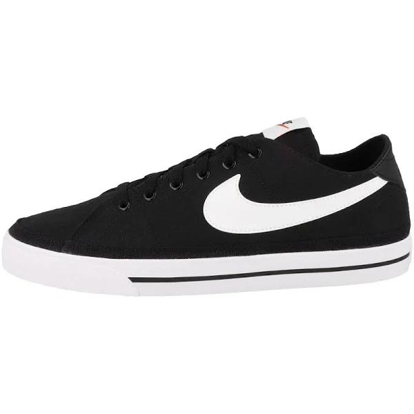 Nike Court Legacy Canvas Trainers Black EU 40 1/2