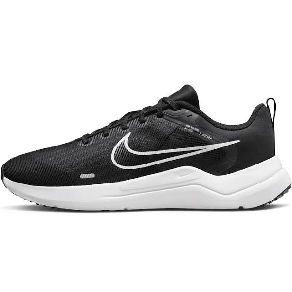 Nike Men's Downshifter 12 Road Running Shoes in Black, Size: 6 | DD9293-001