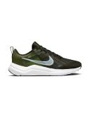 Nike Men's Downshifter 12 Running Shoes (Cargo Khaki/Glacier Blue) 10.5 US