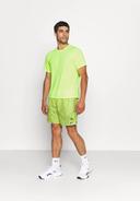 Nike Men's Dri Fit Miler Short Sleeve Top (Volt/Reflective Silver) XXL