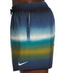 Nike Men's Horizon Stripe Swim Trunks - Moss - Swimoutlet.com