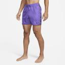 Nike Men's Logo Tape Swim Trunks - Action Grape - Swimoutlet.com
