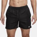 Nike Men's Logo Tape Swim Trunks - Black - Swimoutlet.com