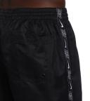 Nike Men's Logo Tape Swim Trunks - Black - Swimoutlet.com