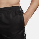 Nike Men's Logo Tape Swim Trunks - Black XXL - Swimoutlet.com