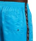Nike Men's Logo Tape Swim Trunks - Blue Lightning XXL - Swimoutlet.com
