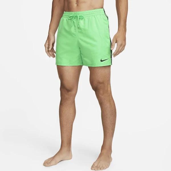 Nike Men's Logo Tape Swim Trunks - Electric Algae XL - Swimoutlet.com