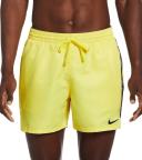 Nike Men's Logo Tape Swim Trunks - Optic Yellow - Swimoutlet.com