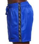 Nike Men's Logo Tape Swim Trunks - Racer Blue XXL - Swimoutlet.com