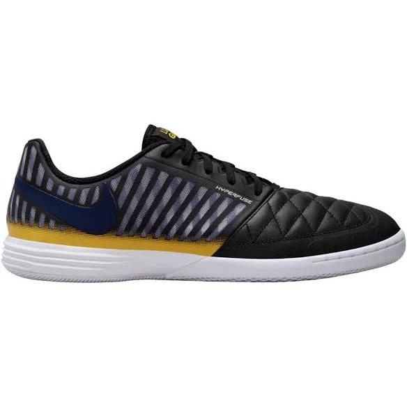 Nike Men's Lunargato II Indoor/Court Soccer Shoes in Black, Size: 4 | 580456-009
