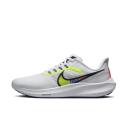 Nike Men's Pegasus 39 Premium Running Shoes, White/Black/Volt