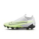 Nike Men's Phantom GX Academy DF FG/MG Volt/Grape, 7.5