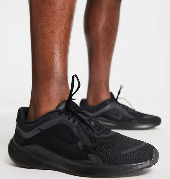 Nike Men's Quest 5 Road Running Shoes in Black, Size: 9.5 | DD0204-003