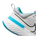 Nike Men's React Miler 2 Running Shoes (Pure Platinum/Black/Chrlone) 11.5 US