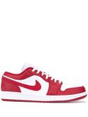 Nike Men's Red Air Jordan 1 Low sneakers