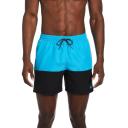 Nike Men's Split Swim Trunks - Blue Lightning XL | Polyester - Swimoutlet.com