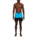 Nike Men's Split Swim Trunks - Blue Lightning XL | Polyester - Swimoutlet.com