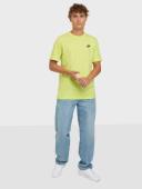 Nike Men's Sportswear Club Tee (Light Lemon Twist/Black, Size XL)