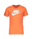 Nike Men's Sportswear Club Tee (Magic Ember/White, Size M)