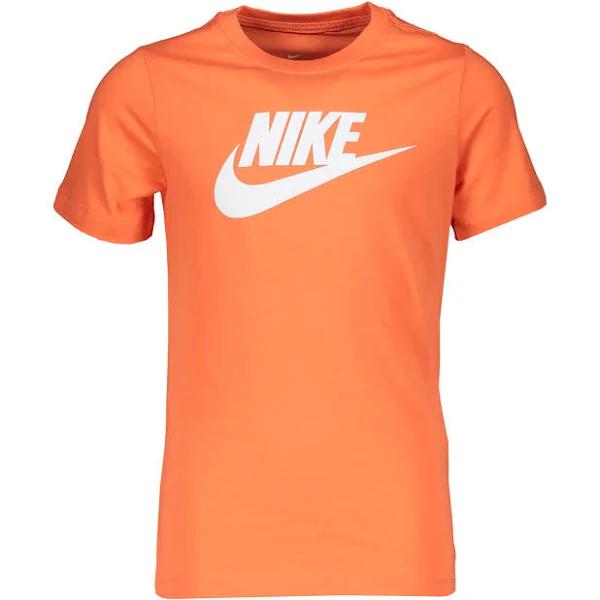 Nike Men's Sportswear Club Tee (Magic Ember/White, Size M)