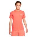 Nike Men's Sportswear Club Tee (Magic Ember/White, Size XL)